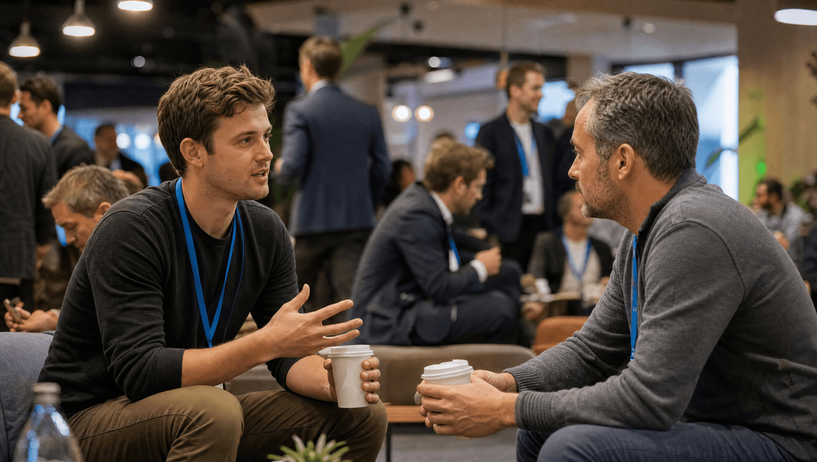 How to Approach Investors at Startup Events (Without Being Awkward)