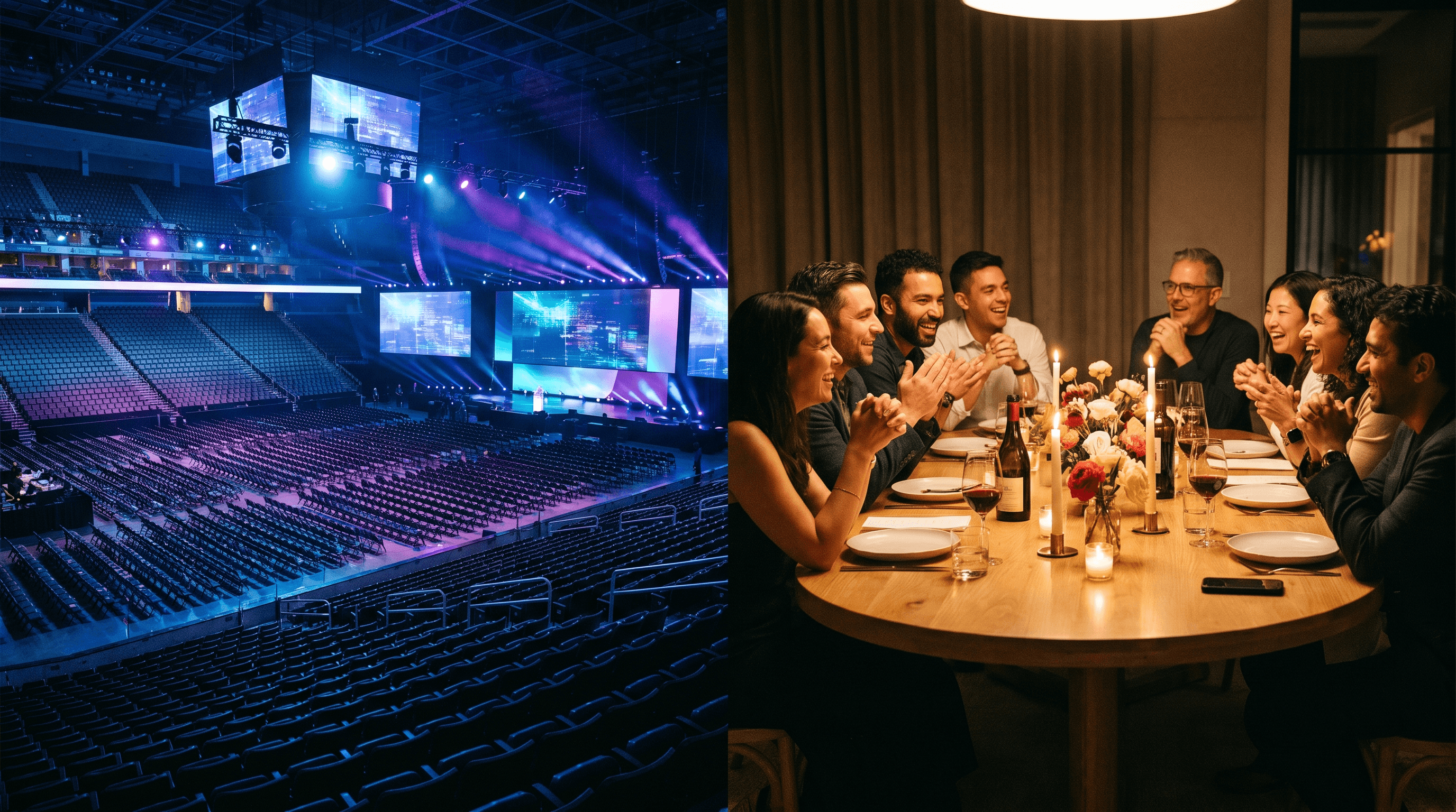 Tech Conferences vs. Intimate Networking Events: Which Works Better?