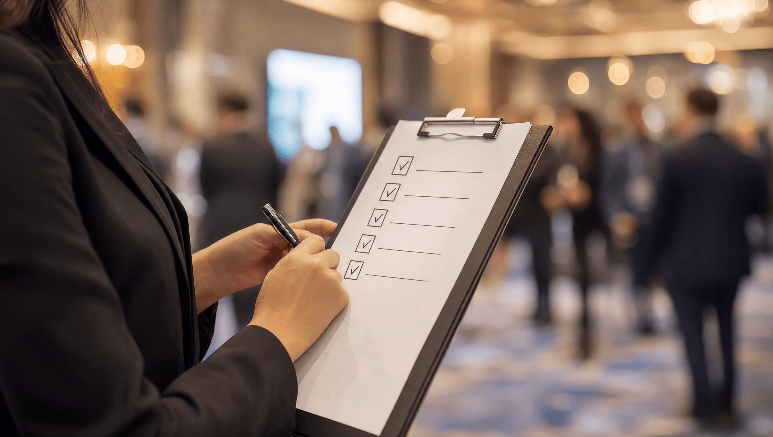 The Definitive Startup Event Checklist