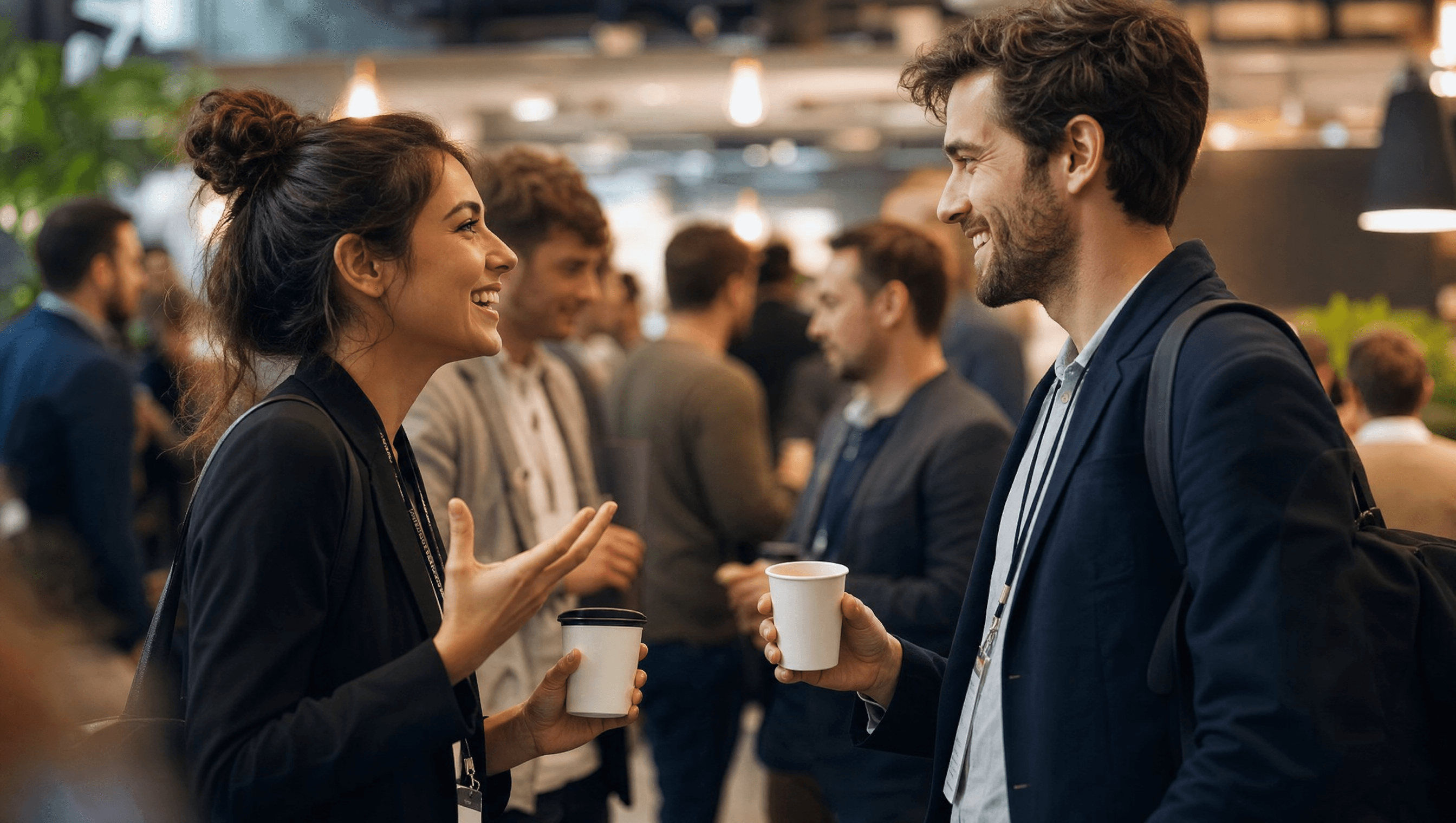 Networking Conversation Starters That Don't Feel Awkward (With Examples)